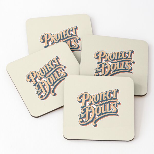 Item preview, Protect The Dolls Vintage Typography designed and sold by zzz888.