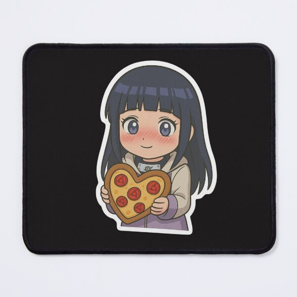 Item preview, Hinata’s Heart-Shaped Pizza designed and sold by ColorSplash123.