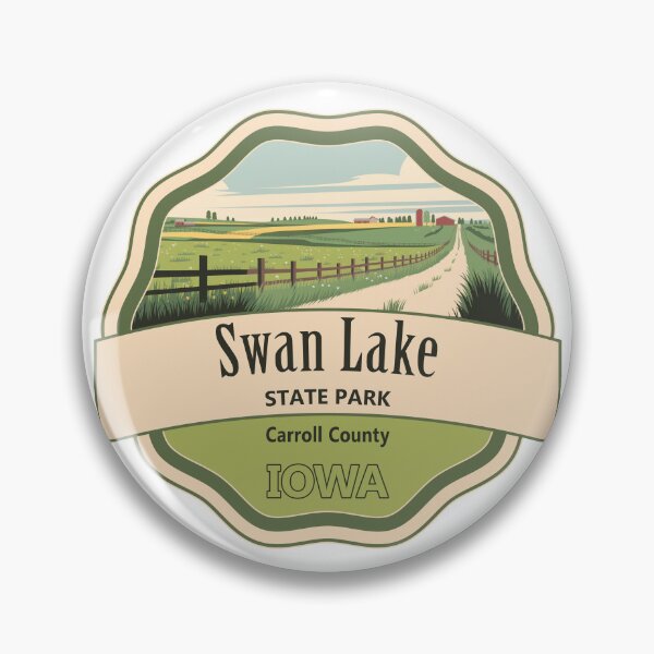 Item preview, Swan Lake State Park, Carroll County, Iowa designed and sold by Wanderful-roads.