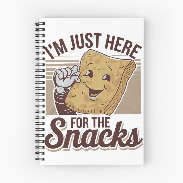Item preview, I'm Just Here for the Snacks – Funny Food Lover Quote designed and sold by Evolved Ape.