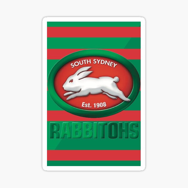 Vista previa del artículo con la obra «Ropa inspirada en los South Sydney Rabbitohs para fans», diseñado y vendido por Vibes To VIsual.