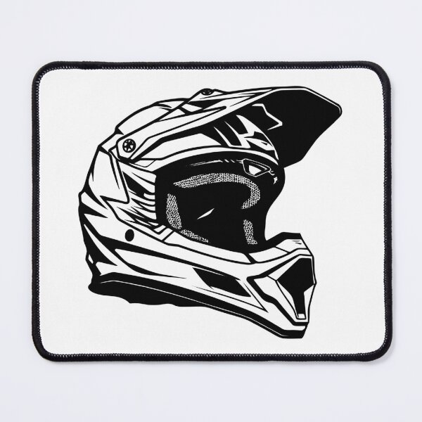 Item preview, Dirt Bike Full Face Helmet Motocross Off-road Headgear designed and sold by inkoutninja.