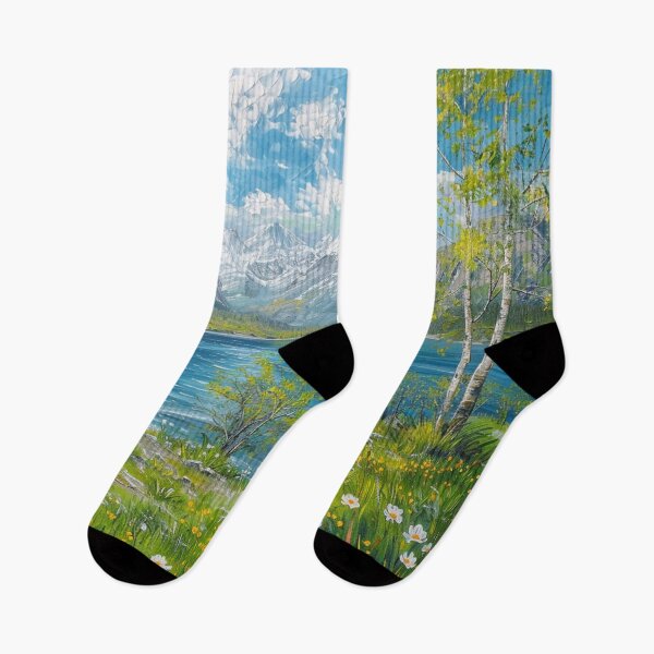 Item preview, The Best Nature Of The Lake And Mountains designed and sold by GrinGalore.