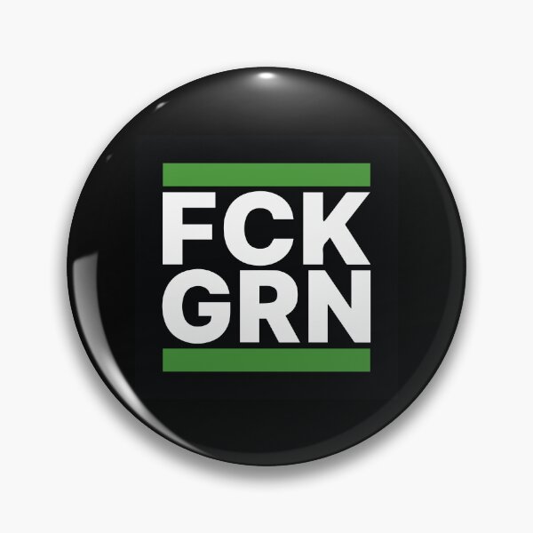 Item preview, FCK GRN designed and sold by SlimSumoStudio.