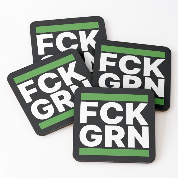 Item preview, FCK GRN designed and sold by SlimSumoStudio.