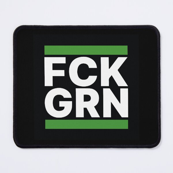 Item preview, FCK GRN designed and sold by SlimSumoStudio.