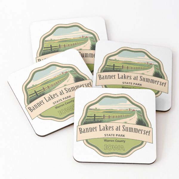 Item preview, Banner Lakes at Summerset State Park, Warren County, Iowa designed and sold by Wanderful-roads.