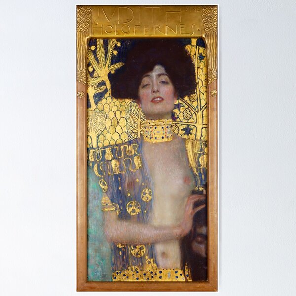 Aperçu de l'œuvre Gustav Klimt Judith I créée et vendue par maniacfitness.