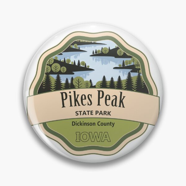 Item preview, Pikes Peak State Park, Clayton County, Iowa designed and sold by Wanderful-roads.