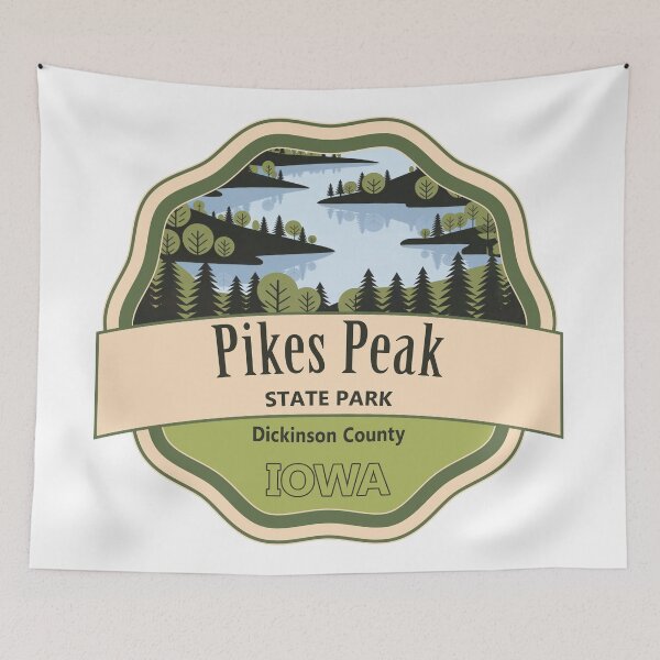 Item preview, Pikes Peak State Park, Clayton County, Iowa designed and sold by Wanderful-roads.