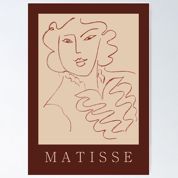 Item preview, Henri Matisse: Florilège des Amours (1948) Poster designed and sold by YNTDigitalHouse.