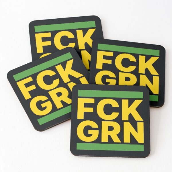 Item preview, FCK GRN Yellow designed and sold by SlimSumoStudio.