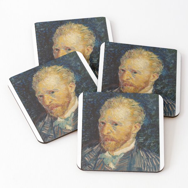 Item preview, Van Gogh Self-Portrait Autumn 1887 designed and sold by Atomic Mouth Designs.