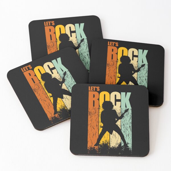 Item preview, Let’s Rock – Perfect for Guitar and Rock Music Lovers designed and sold by chaaval.