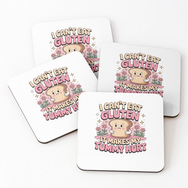 Item preview, I can't eat gluten it makes my tummy hurt designed and sold by Mateusz Majcherek.