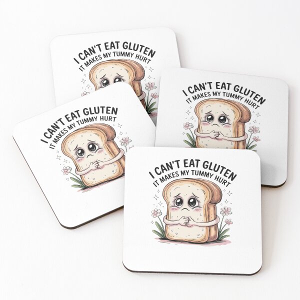 Item preview, I can't eat gluten it makes my tummy hurt designed and sold by Mateusz Majcherek.