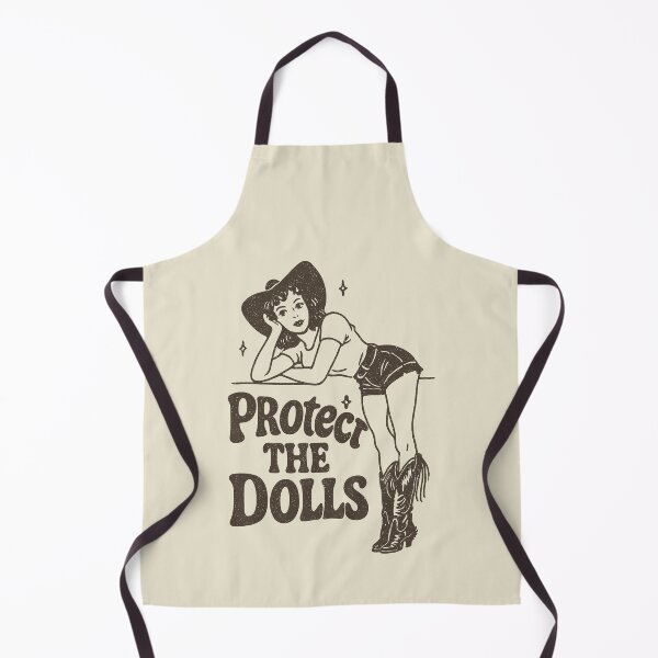 Item preview, Vintage Cowgirl Protect The Dolls designed and sold by zzz888.