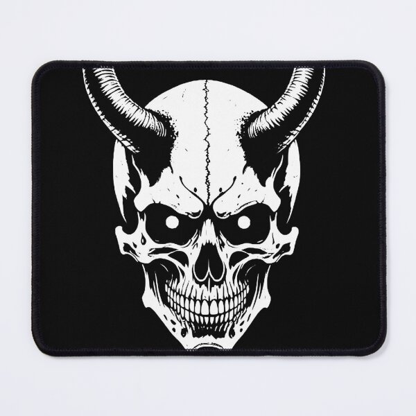 Item preview, Horned Skull art designed and sold by Brexmore3.
