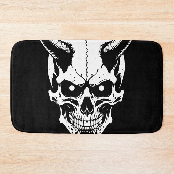 Item preview, Horned Skull art designed and sold by Brexmore3.