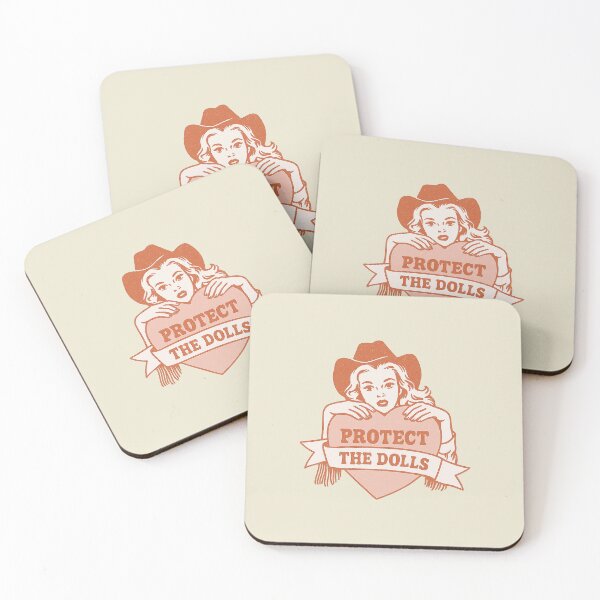 Item preview, Vintage Heart Protect The Dolls designed and sold by zzz888.