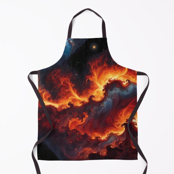 Item preview, Fiery Nebula with Starfield designed and sold by Pixevol.