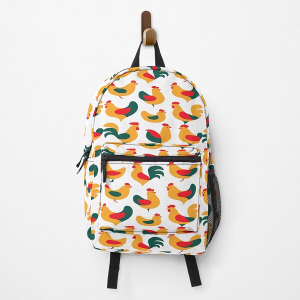 Item preview, Abstract Rooster and Hen Pattern designed and sold by Sadanova.