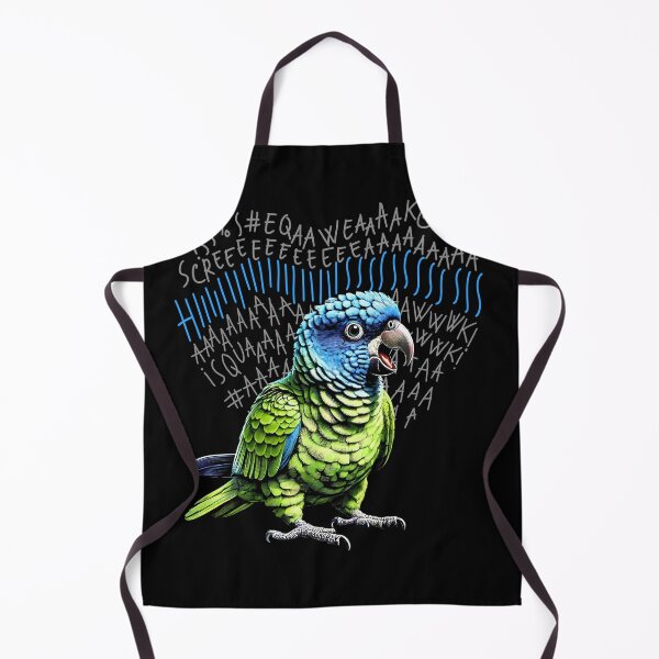 Item preview, Funny Angry Blue Crowned Conure Parrot Lover Birding designed and sold by Kimberley King Art King Art.