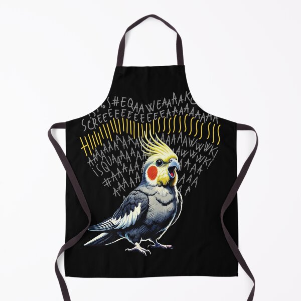 Item preview, Funny Angry Cockatiel Parrot Lover Birding designed and sold by Kimberley King Art  King Art.