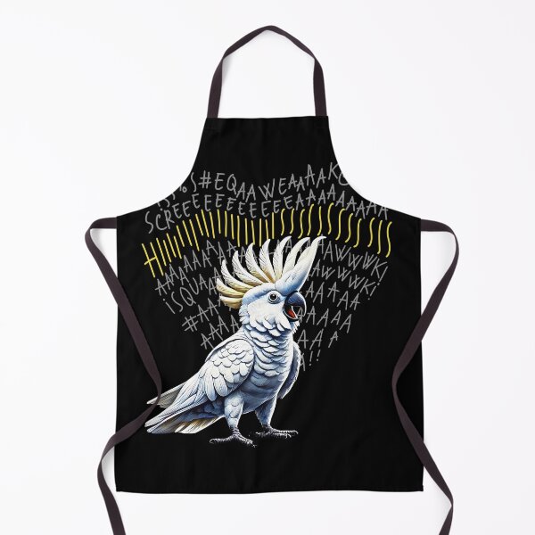 Item preview, Funny Angry Cockatoo Parrot Lover Birding designed and sold by Kimberley King Art  King Art.