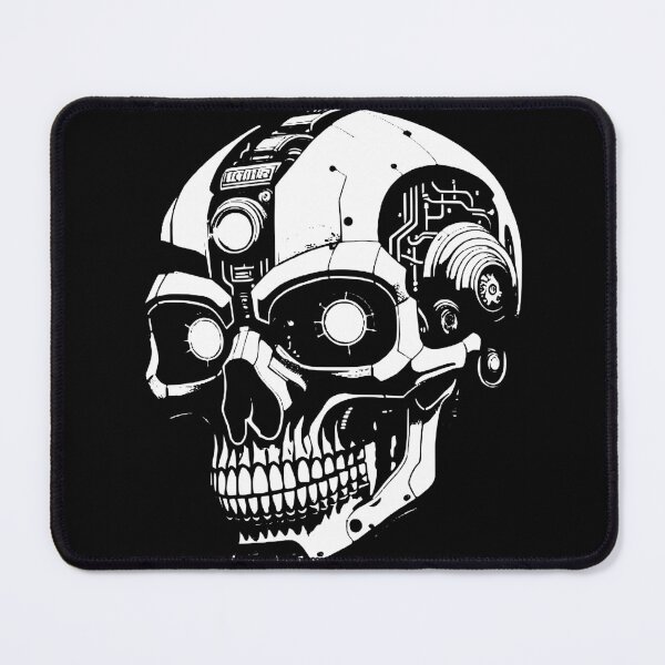 Item preview, Cybernetic Skull art designed and sold by Brexmore3.