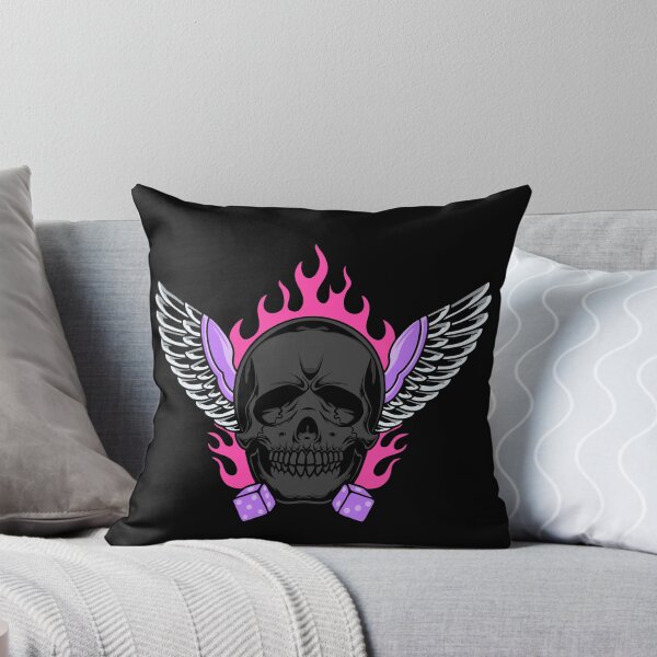 Item preview, Skull Inspired Unisex Heavy Cotton Tee, Edgy Graphic Shirt, Alternative Fashion, Halloween Costume, Skull Tee, Gift for Him - Skulls for men designed and sold by UsandCoDesigns.