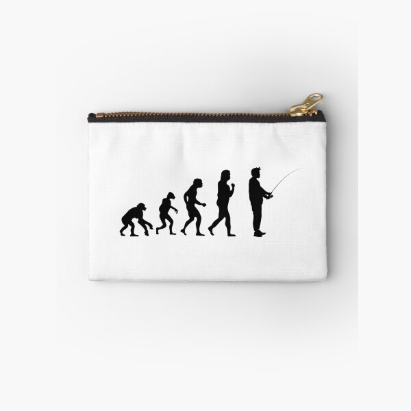 Item preview, Evolution to Fisherman – From Ape to Angler designed and sold by SebisTshirts.