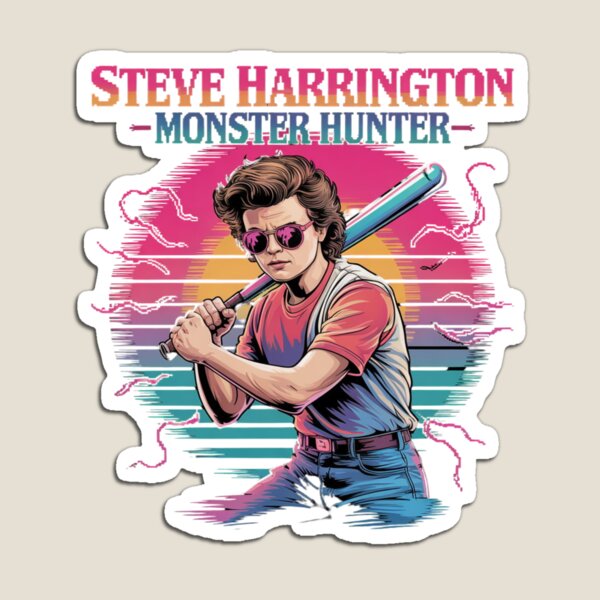 Aperçu de l'œuvre Steve Harrington | Monster Hunter | Maman de l'année créée et vendue par Mateusz Majcherek.