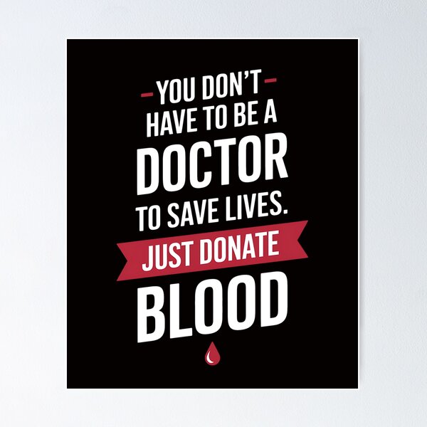 Item preview, You Don't Have To Be Doctor Save Life Donate Blood designed and sold by MTGT.