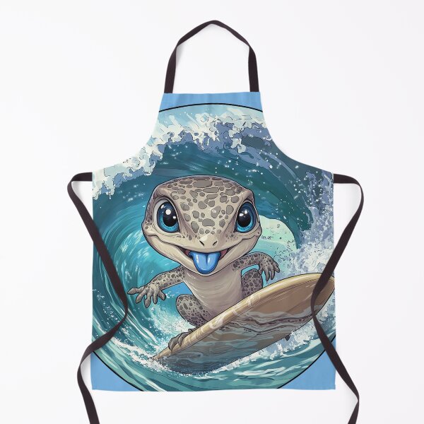 Item preview, Surfing Skink designed and sold by NocturNeon-Art.