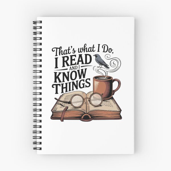 Item preview, That's What I Do, I Read and I Know Things designed and sold by Mateusz Majcherek.