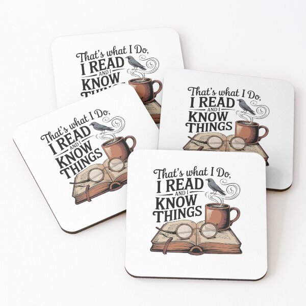 Item preview, That's What I Do, I Read and I Know Things designed and sold by Mateusz Majcherek.