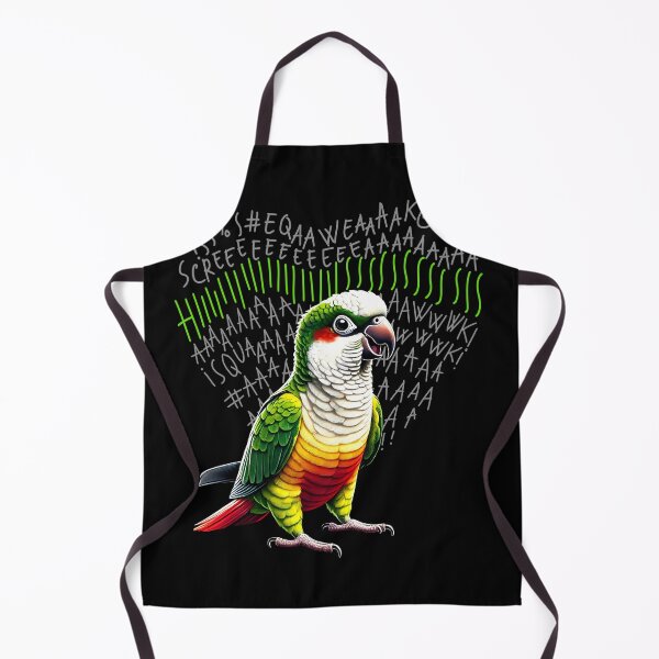 Item preview, Funny Angry Green Cheeked Pineapple Conure Parrot Lover Birding designed and sold by Kimberley King Art  King Art.