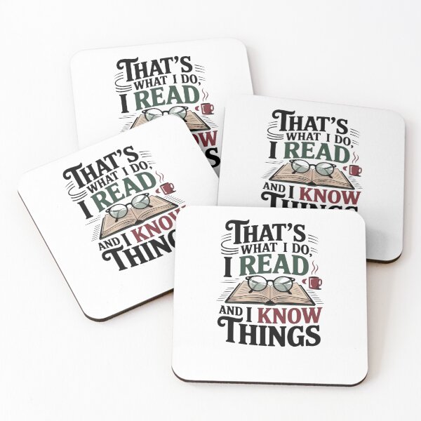 Item preview, That's What I Do, I Read and I Know Things designed and sold by Mateusz Majcherek.