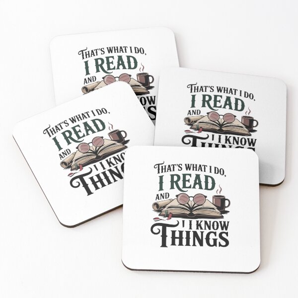 Item preview, That's What I Do, I Read and I Know Things designed and sold by Mateusz Majcherek.