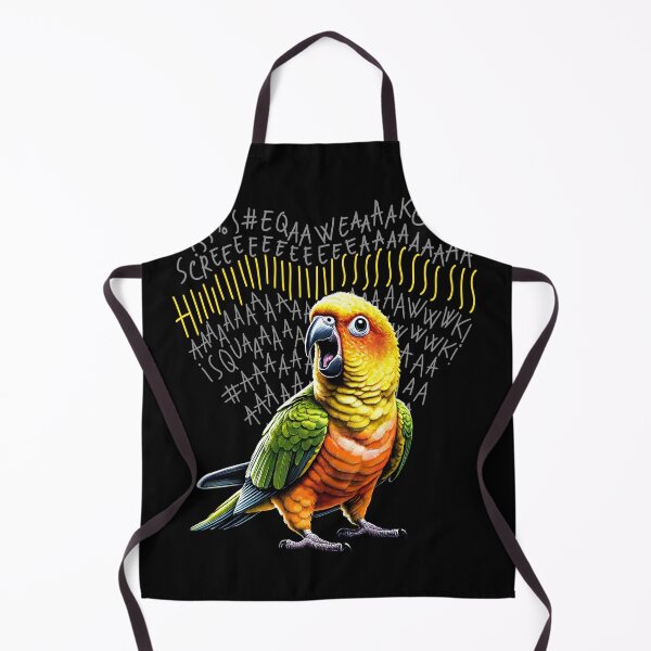 Item preview, Funny Angry Jenday Conure Parrot Lover Birding designed and sold by Kimberley King Art  King Art.