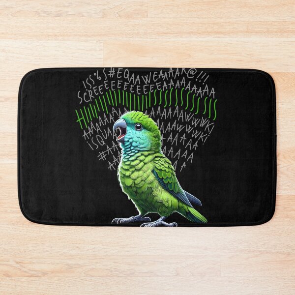 Item preview, Funny Angry Parrotlet Parrot Lover Birding designed and sold by Kimberley King Art  King Art.