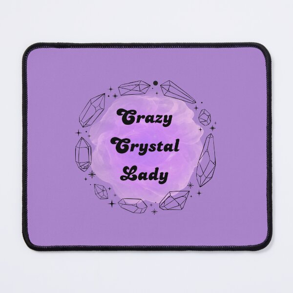 Item preview, Crazy Crystal Lady designed and sold by SimplyNerdia.