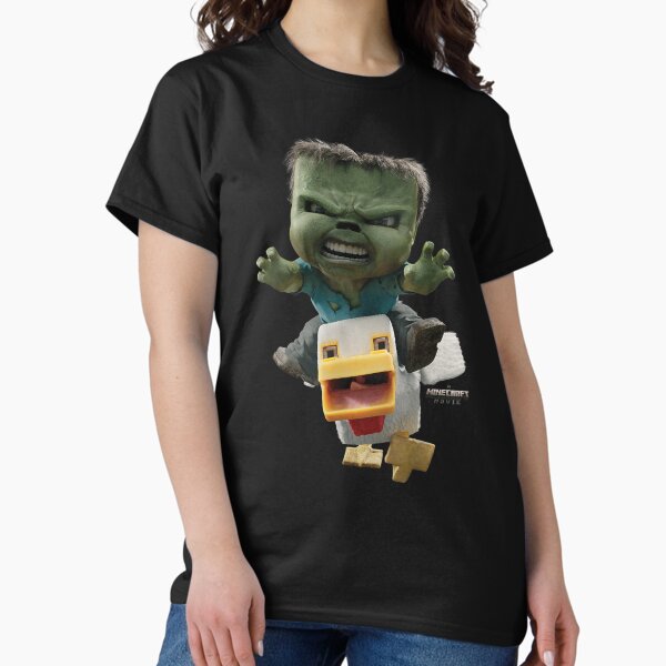 Item preview, A Minecraft Movie Chicken Jockey Baby Zombie Attack designed and sold by Lauren-Balls.