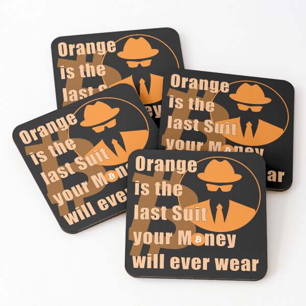 Item preview, Orange is the last suit for your money designed and sold by OrangePilled.
