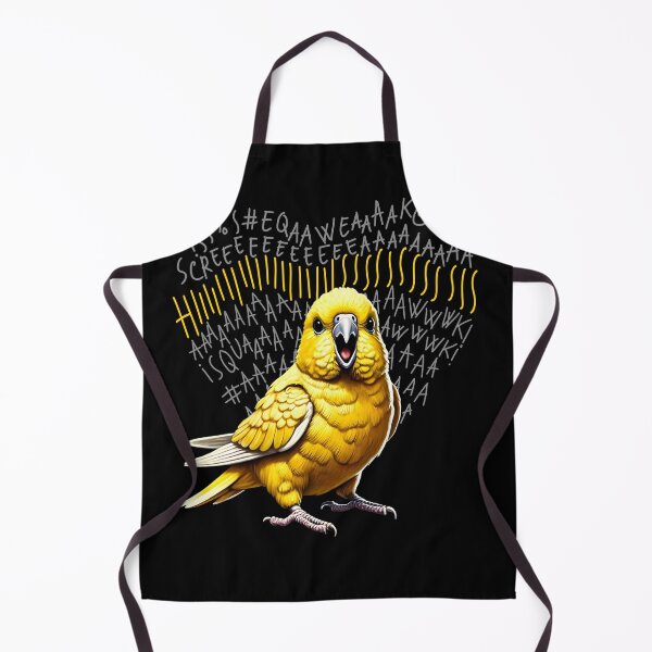 Item preview, Funny Angry Yellow Parrotlet Parrot Lover Birding) designed and sold by Kimberley King Art  King Art.