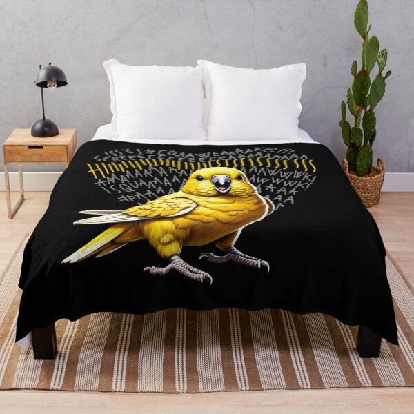 Item preview, Funny Angry Yellow Parrotlet Parrot Lover Birding) designed and sold by Kimberley King Art King Art.