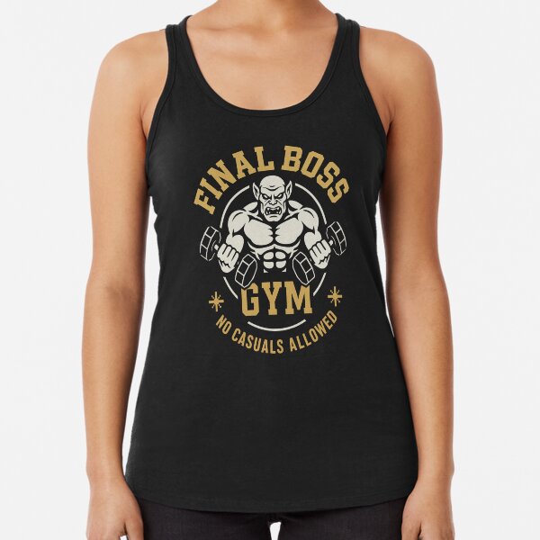 Item preview, Final Boss Gym – No Casuals Allowed designed and sold by xNomZx.