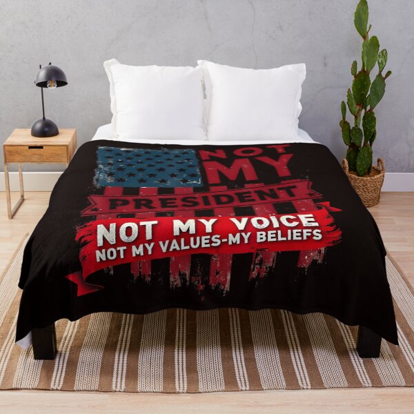 Item preview, Not My President Not My Voice Not My Values Not My Beliefs designed and sold by MAKOPOKOShop.