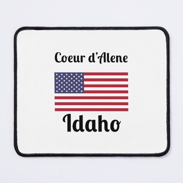 Item preview, Coeur d'Alene Idaho - Stylish Prints, designed and sold by Fleetwood1994.